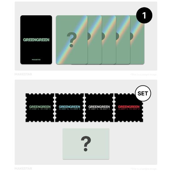 Select POB CORTIS 2nd EP Album GREENGREEN