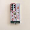 Christmas Call Flash Phone Case for Samsung S25 Ultra/A56/A36/S26, Voice Control & Induction Anti-fall Protection