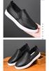 Men's White Non-Slip Casual Nurse Shoes - Comfortable, Lightweight, and Breathable Hospital Work Footwear.