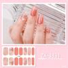Nail Polish Stickers Self-Adhesive Nail Sticker Manicure Sticker Waterproof Full Wrap Nail Strips with Nail File