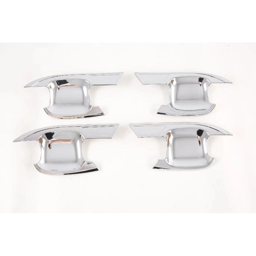 Für Ford Explorer ABS Kohlefaser Türgriffabdeckung Türschalenrahmen Verzierungen Aufkleber Auto Styling Zubehör