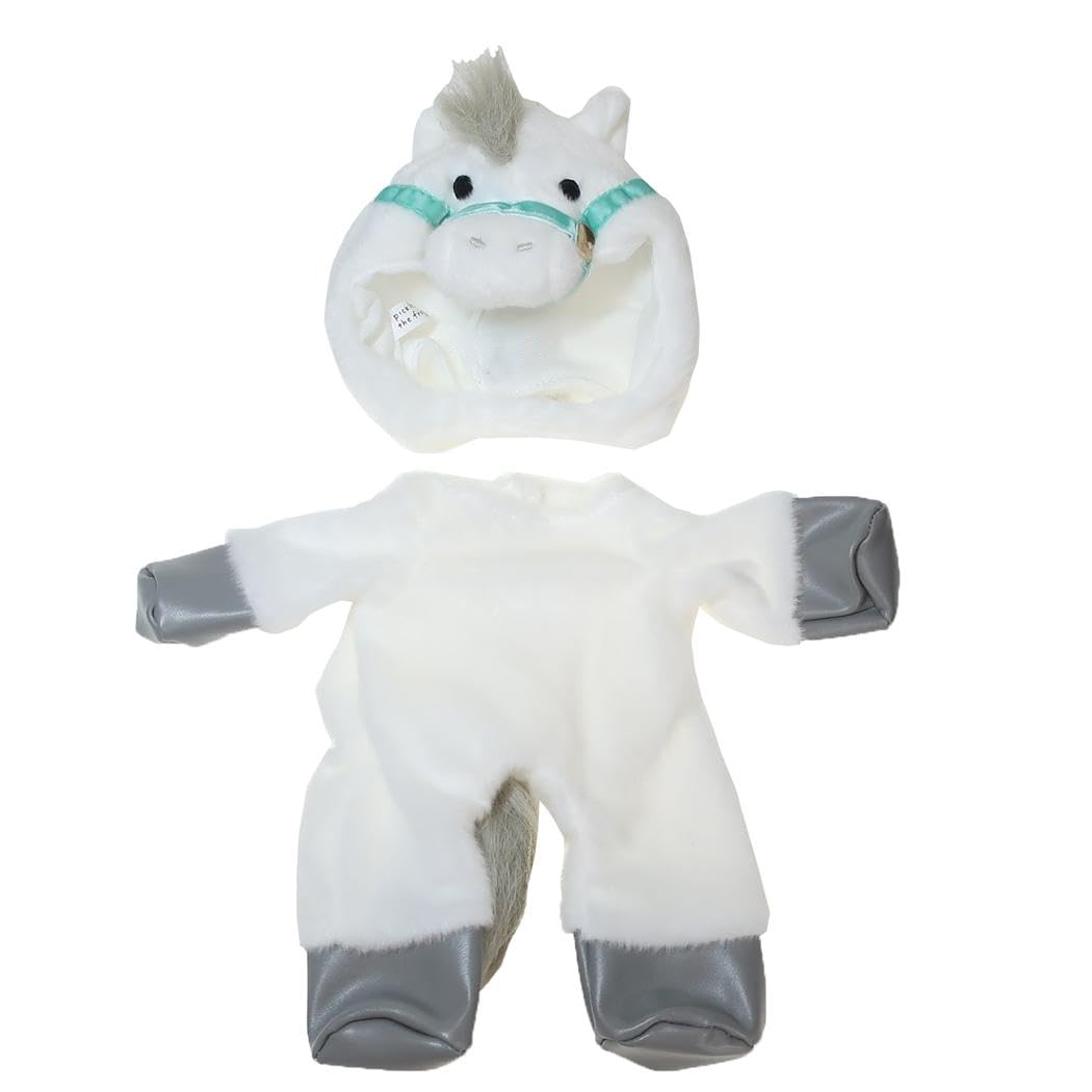 

Nakajima Corporation Pickles Horse Set Mascot Costume Dress-up Clothes for Plush Toys Character Goods Package W20cm x D5.5cm x H22cm 196309-24