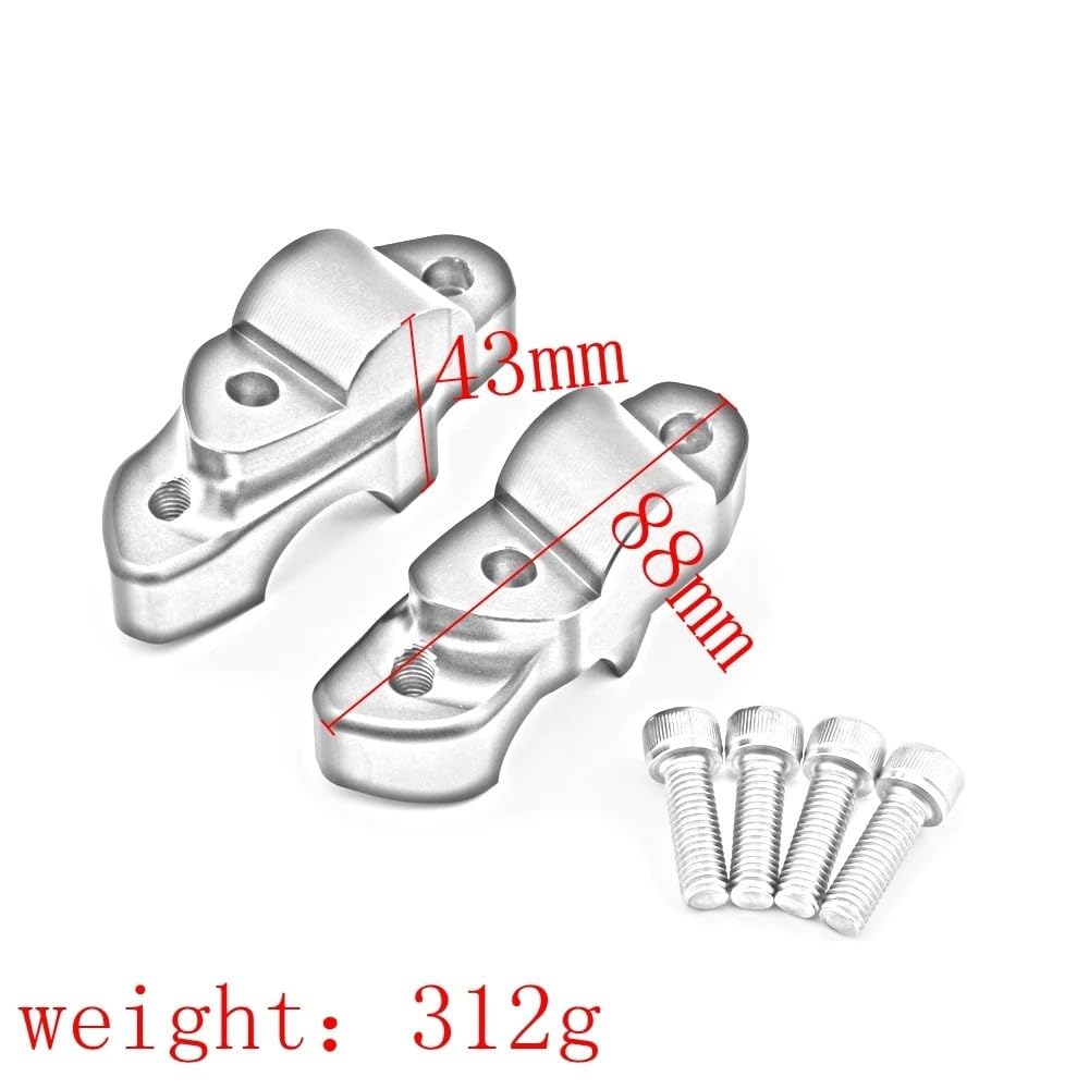 Fit for Suzuki GSX S 2015-2024 1000 F S Bike Handlebar Riser Easy To Install Durable Bike Spare Parts Accessories