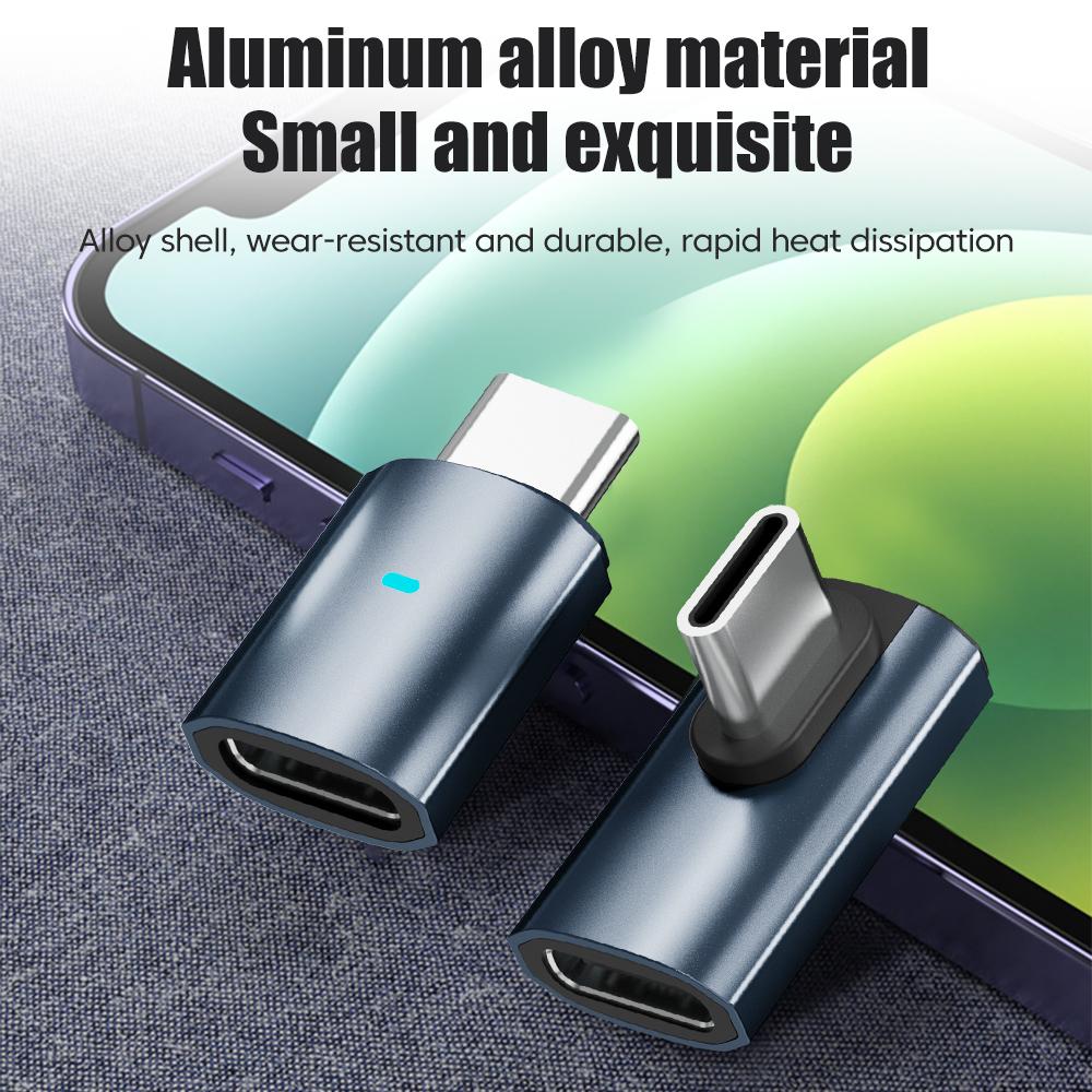 40G/240W multi-functional adapter, Type C male to Type C adapter, USB-C male to USB Type-C