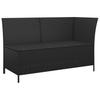 Vidaxl 4-Piece Lounge Set With Cushions, Poly Rattan