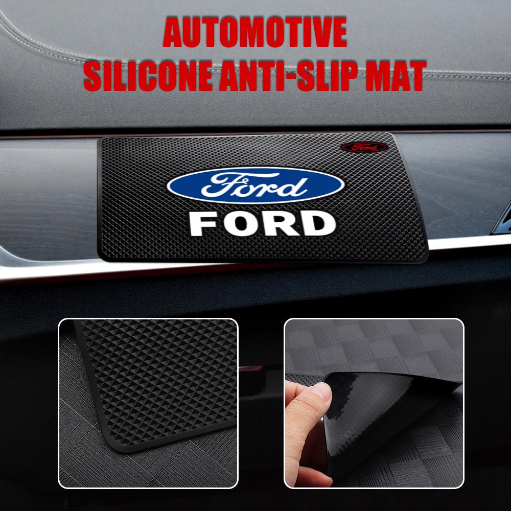 Silicone Car Non-Slip Mat Phone Carkeys Glasses Center Console Dashboard For Ford Tourneo Ranger Max Focus Mondeo Galaxy Transit DF0