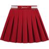 Girls' College Style Pleated Skirt