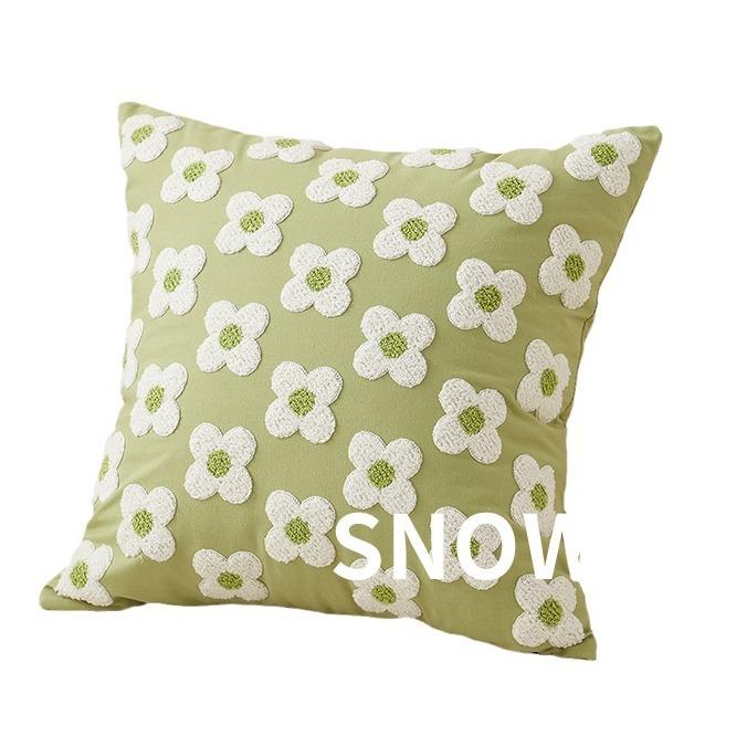 Ins Nordic Style Sofa Pillow for Girls Living Room Cushion Pillow Case Without Core Pillow Case Pillow Case for Women Bay Window Decoration