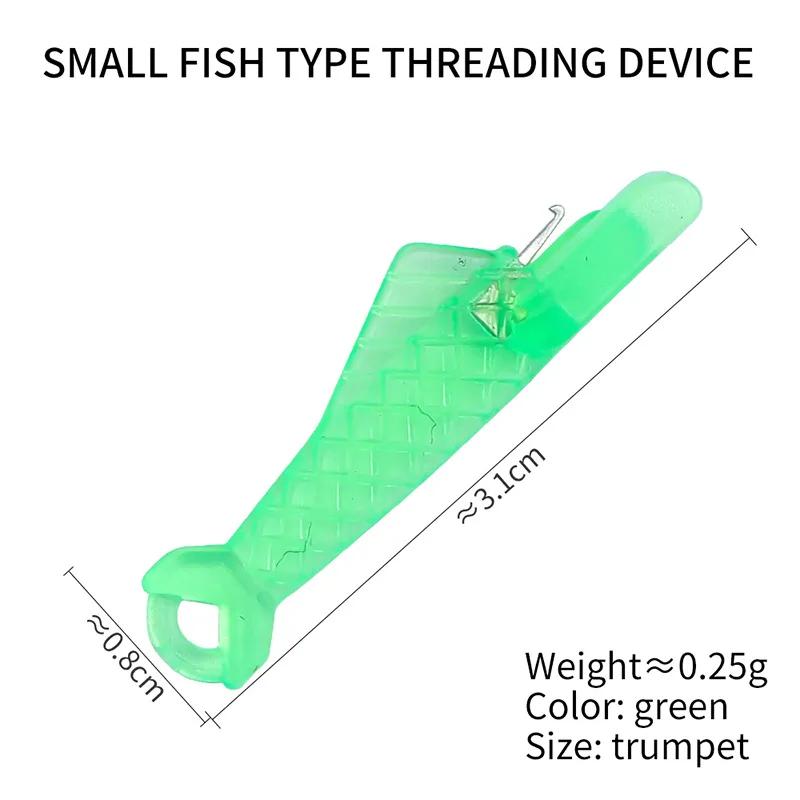 Mini Automatic Needle Threader With Hook Plastic Needle Sewing Machine Insertion Elderly Quick Changer Craft Accessories