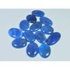 13Pcs Natural Blue Apatite Oval Shape Cabochon Loose Gemstone 333Cts. Lot C-2425