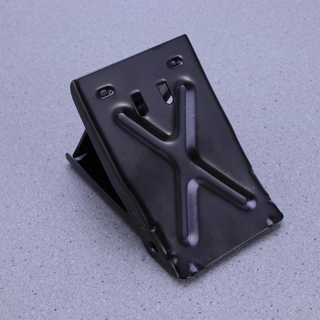 LIFKOME Tire Stopper, Tire Stopper, Anti-Slip, Durable, Metal, Portable, Prevents Vehicle Movement, Folding Type,