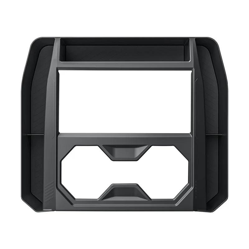 Aufkleber für Tesla Cybertruck 2024 Mittelkonsolen-Stauraum Auto-Getränkehalter-Stauraum Aufbewahrung Auto-Modifikationszubehör Auto