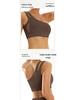 Nude Feeling One-Shoulder Quick-Dry Yoga Bra WX8002