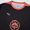 Puma Maglietta a Maniche Corte Uniforme Squadra Lega Professionistica Uomo Top Nero 605761-12
