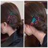 2pcs/set Bangs Clip Hairpins Barrettes Makeup Hair Clips Cute Love Hairpin Set  Girls