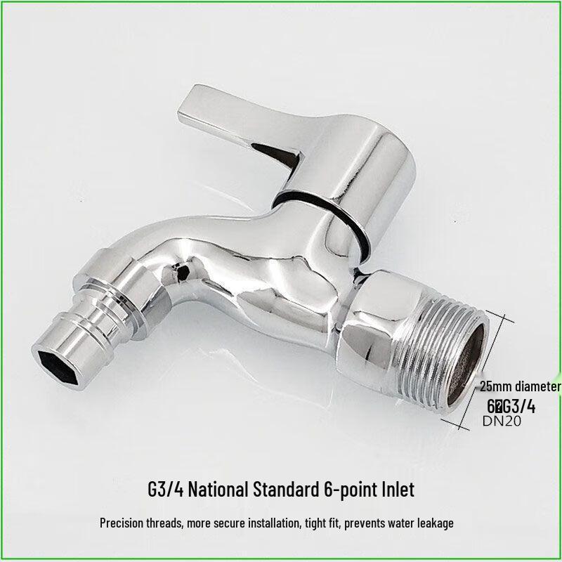 Stainless Steel Quick-Open Mop Sink Faucet