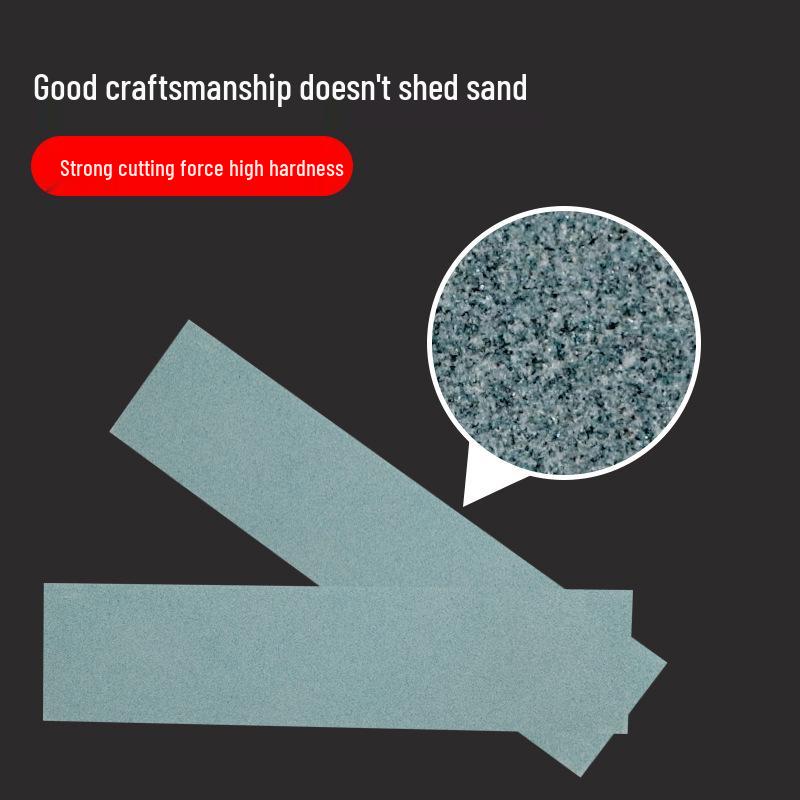 Dual-Sided Green Silicon Carbide Oilstone Sharpening Block, Fine Grit, 200x50x25mm, Rectangular