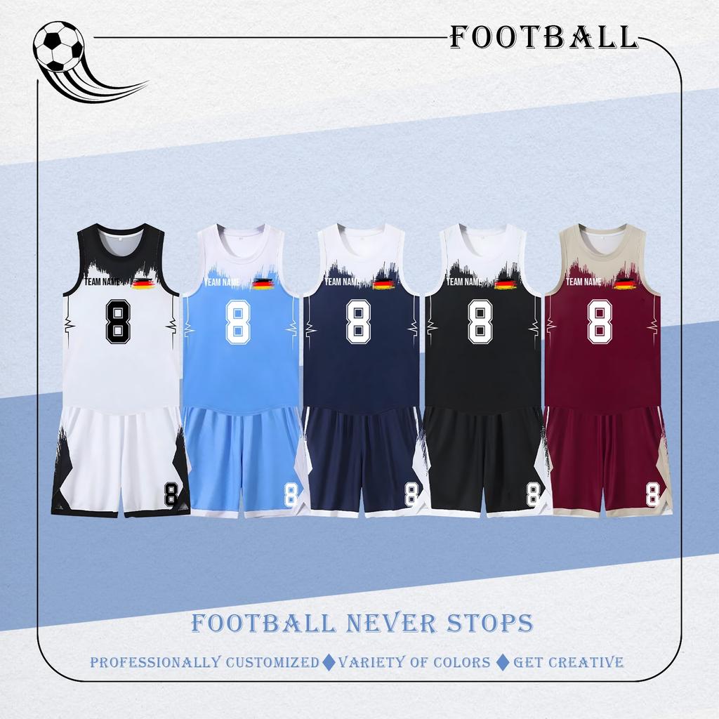 DIY Custom Adult And Children Three-piece Basketball Uniforms