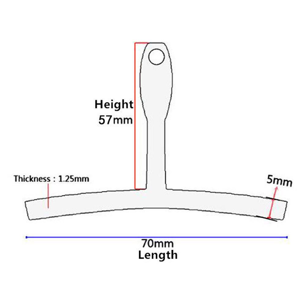 9 Pcs/set T-Shaped Guitar Caliper Ruler String Radius Curve Gauge Ruler Guitar Tool