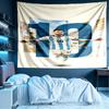 Lionel Messi Print Tapestry, Lightweight Wall Hanging, for Bedroom, Dorm, Living Room, Home Art Decor - Birthday Christmas Gift for Friends