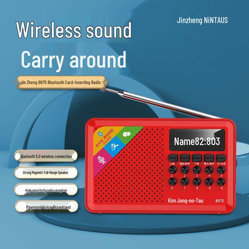 

Пожилой Мини-динамик для прослушивания карт, историй и оперы - Модели Jinzheng S61, 875, KK69