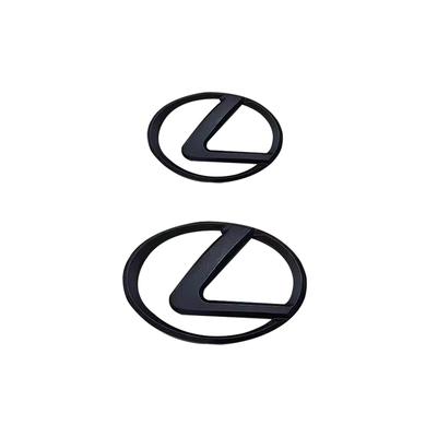 For NX200t Car Accessory Spreadability 4pcs 3D ABS Car Logo Rear Trunk Fender Door Emblem Badge Car Sticker Decals