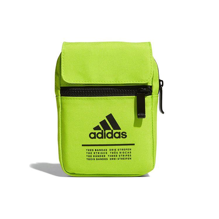 Adidas Classic Polyester Shoulder Bag Men Bags Yellow Green FM6876 Yellow Green