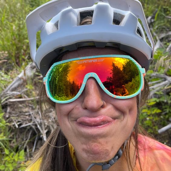 Sunglasses Grand Cycling Fishing Touring PEACHES AND [Pit Viper] [The Prix] (THE GREEN)