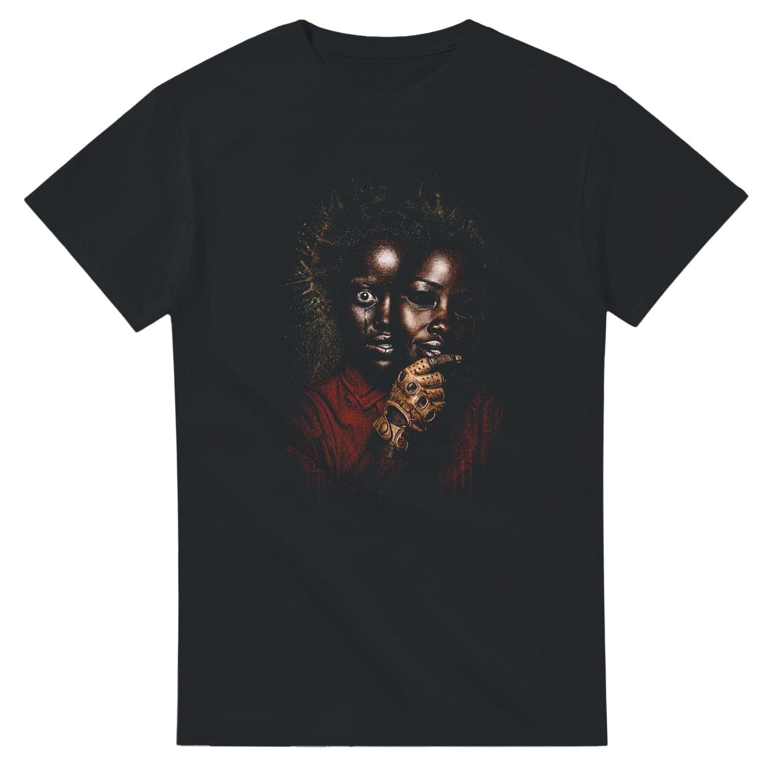 Us Movie Halftone Heavyweight Unisex Crewneck T shirt | Gildan® 5000 4XL