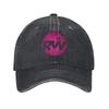 Vintage Robbie Williams Live 2025 Concert Baseball Cap for Unisex Women Distressed Washed Snapback Hat RW Singer Outdoor Gift Hats