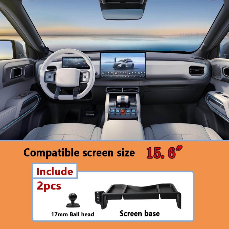 For Byd Leopard Titanium 3 2025 2026 Fangchengbao Tai 3 Car Screen Phone Holder Magsafe GPS Navigation Bracket Stand Accessories