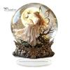 Outdoor Courtyard Decorations Moon Star/Fairy Crystal Ball Ornament, Decorative Acrylic Sphere for Bedroom Living Romantic Room Decor Desk Decor,