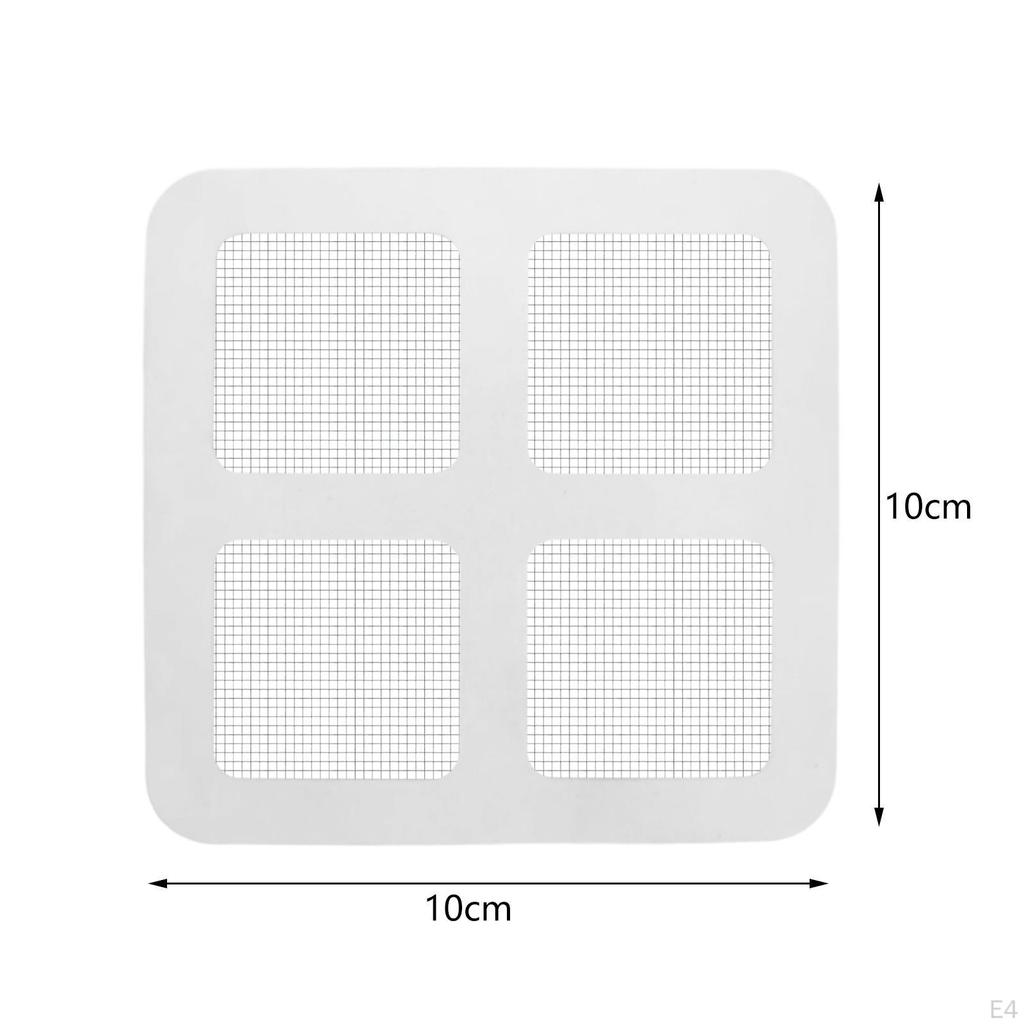 2Pcs Floor Drain Mesh Sink Strainer Bathtub Plug