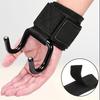 Dubbelkrok Fitness Power Hook Pull-up Hängande Horisontell Stång Handledsskydd Greppkrok Handskbälte Dödligt Dragbälte Lumbar Power Belt