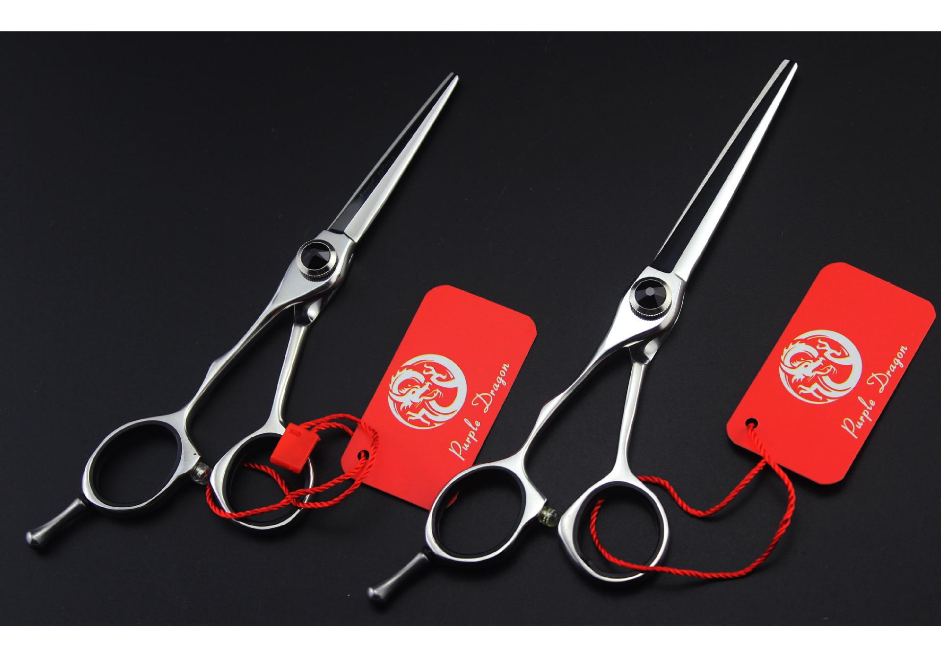 Gem Left-Handed Hairdressing Scissors with Bag 5.5 inch