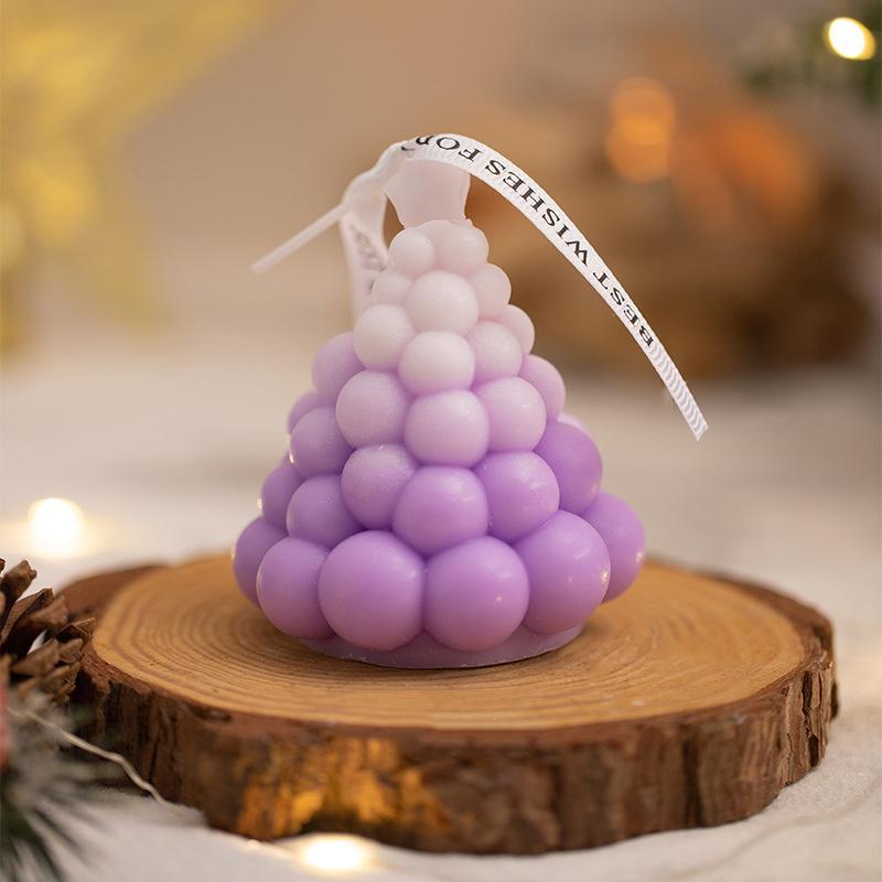 

1 шт. Бездымные ароматерапевтические свечи Рождественские ароматизированные рождественские свечи Идеальный подарок Пузырьковая свеча Вечеринка Доступно несколько вариантов