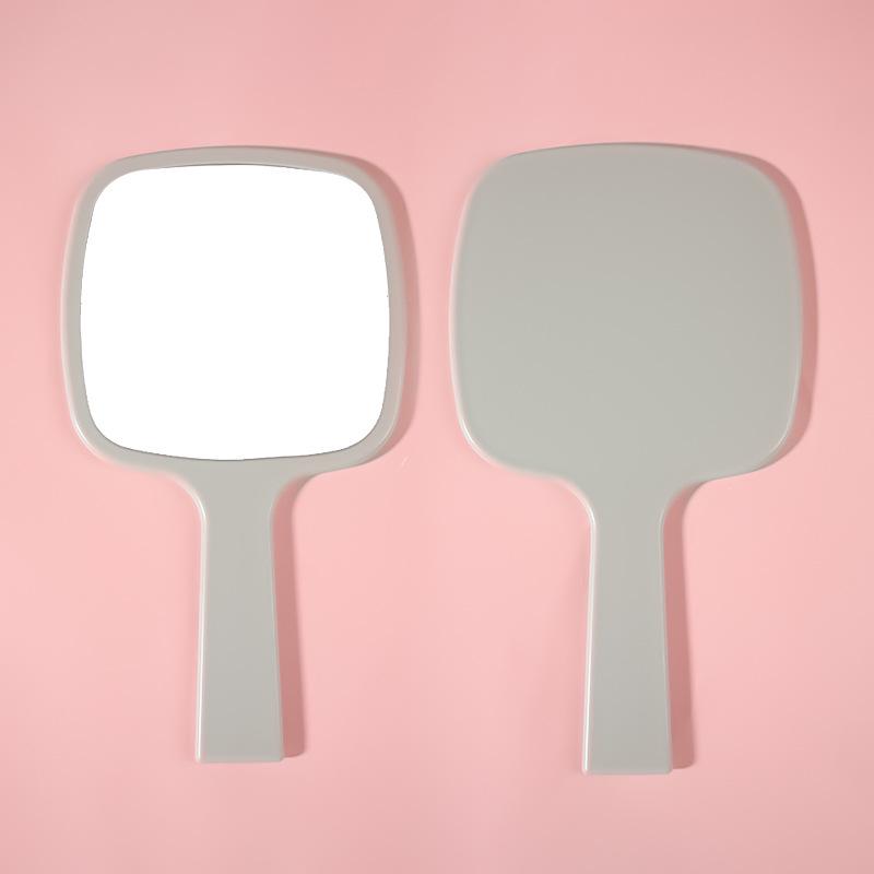 Kompakter HD Handspiegel für Duft und Make-up - Unregelmäßiges tragbares Design für Mädchen
