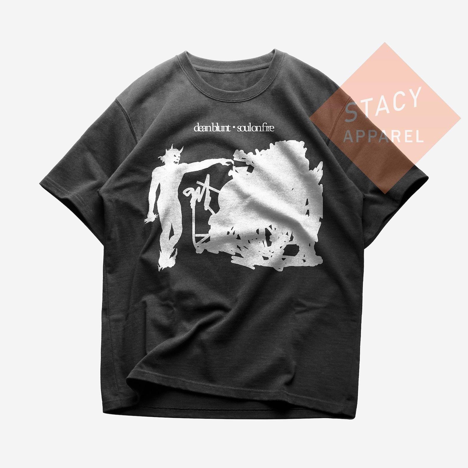 Limited Soul on Fire T-shirt - Dean Blunt Custom SoF Tee S