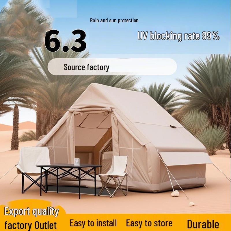 Portable Fully Automatic Rainproof Inflatable Camping Tent