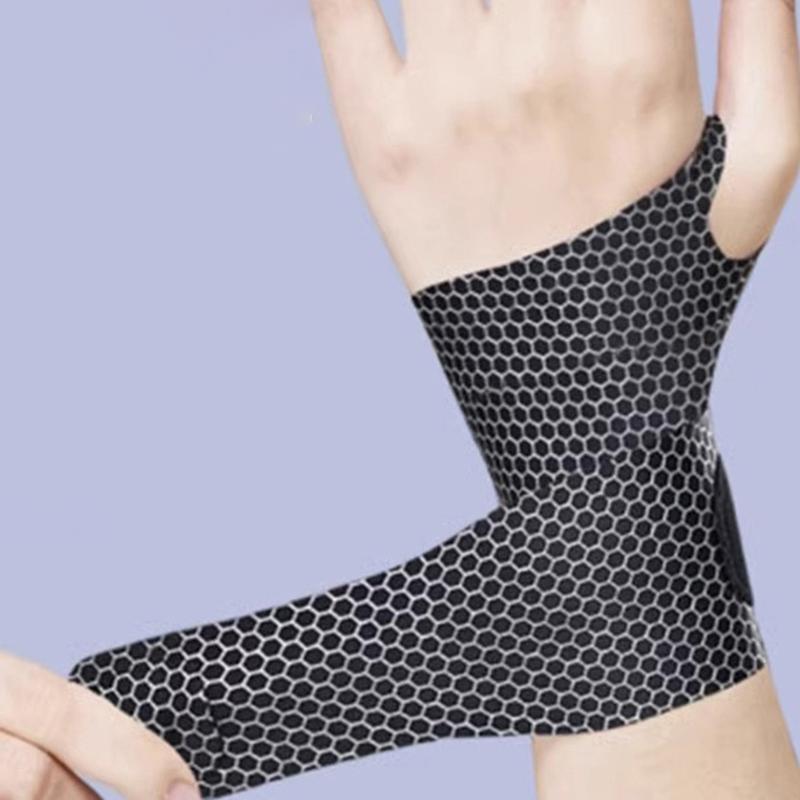 1Pc Adjustable Wristbands Safety Protective Wrist Support Bracer Gym Sports Wristband Carpal Protector Injury Wrap Band Strap