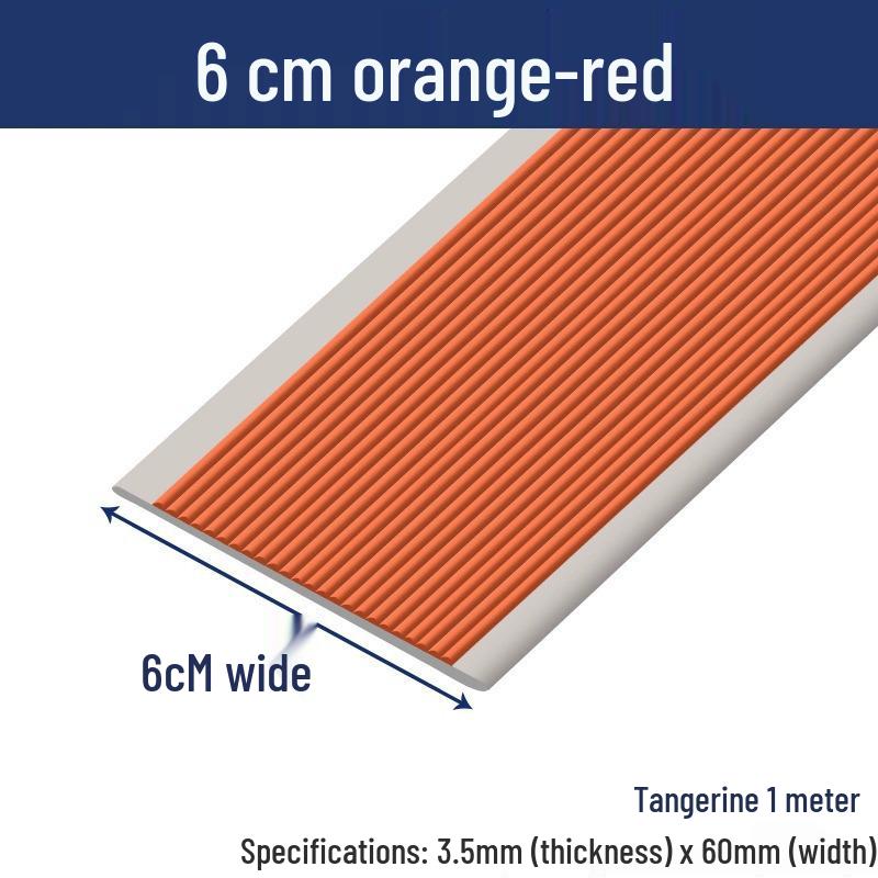Samoprzylepna listwa krawędziowa ze antypoślizgowego PVC na stopnie schodów dla przedszkoli