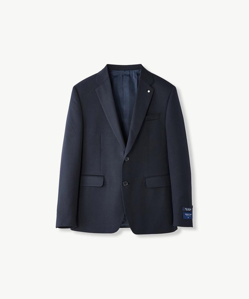 Stco [Four Seasons] (10-Year Suit) Wool Blend Four-Way Stretch Essential Suit Jacket_Navy (Slim Fit)_Ssjvz12Ssn