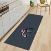 Skull Sand Wardrobe Shoe Cabinet Long Floor Mat