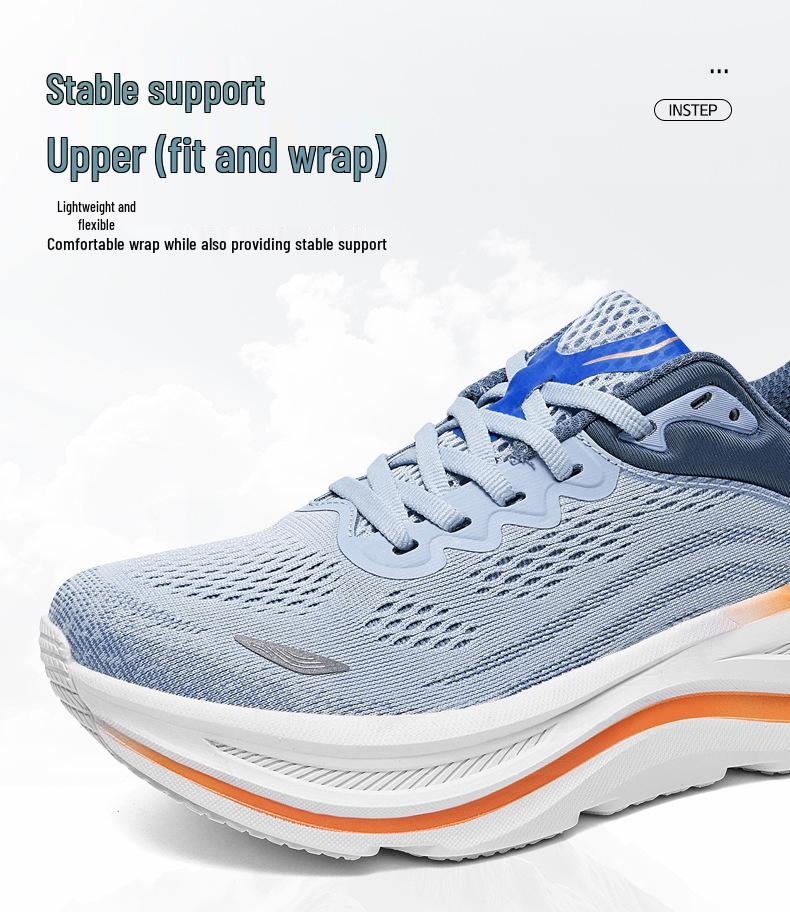 Atmungsaktive True Cushion Mesh Laufschuhe - Rutschfest, Stoßdämpfend, Lässige Sportschuhe für Damen und Herren