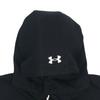 Under Armour Project Rock Cotton Knit Training Hoodie Vest Men Tops Black 1367108-001