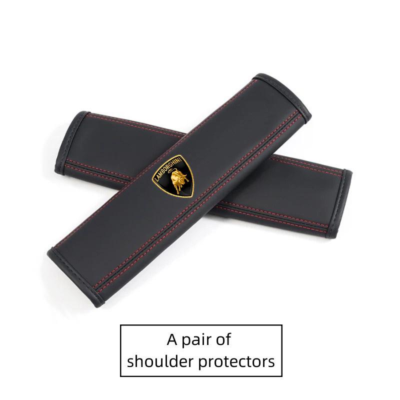 

Car Neck Pillow Headrest Rest Cushion Seat Belt Shoulder Pads For Lamborghini LP570 LP610 Urus LP700 LP770 Gallardo Aventador
