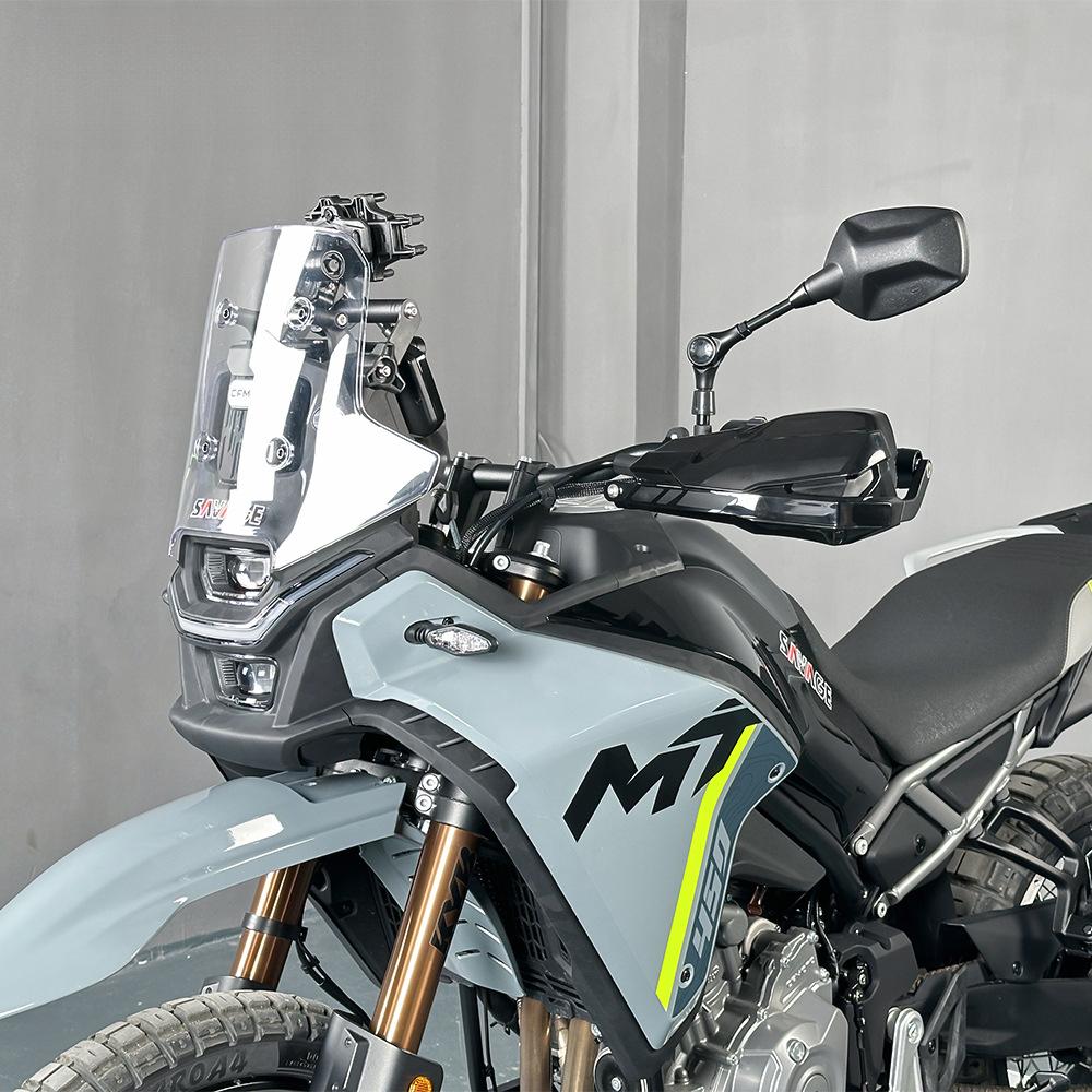 For CFMOTO 450MT 2024 Handlebar Windshield Handguard MT450 Hand Guard Protector Brake Clutch Lever Protection Shield