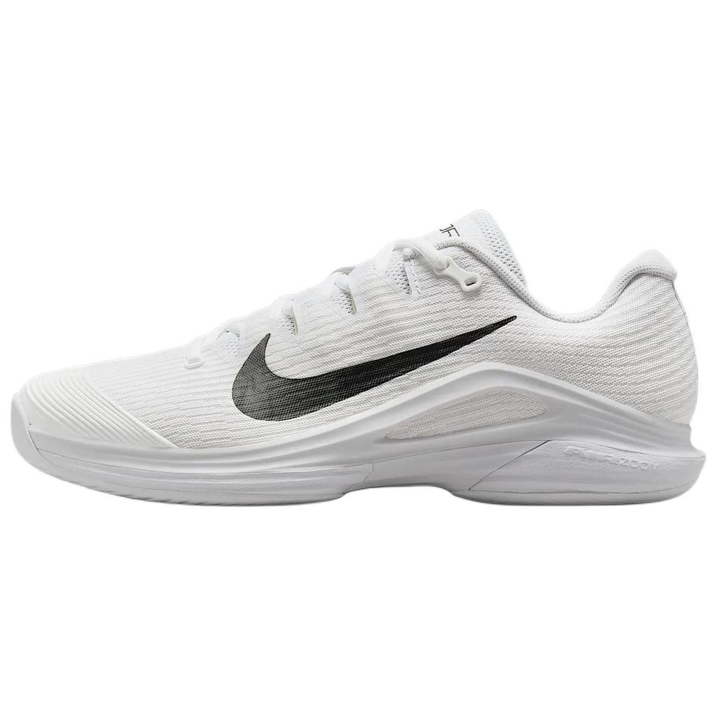 NikeCourt Air Zoom Vapor 12 HC White Black Men Sneakers Summit-White FV5552-101
