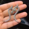 CAOSHI Punk Style Snake Shape Earrings for Women Luxury Brilliant Cubic Zirconia Jewelry for Party Gorgeous Accessories Gift