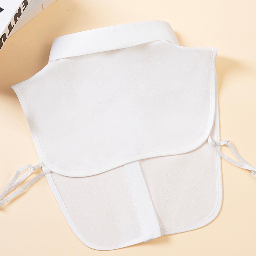 Neuzugang Abnehmbarer dekorativer Kragen für Hemden - Vielseitiger handperlenbesetzter falscher Kragen